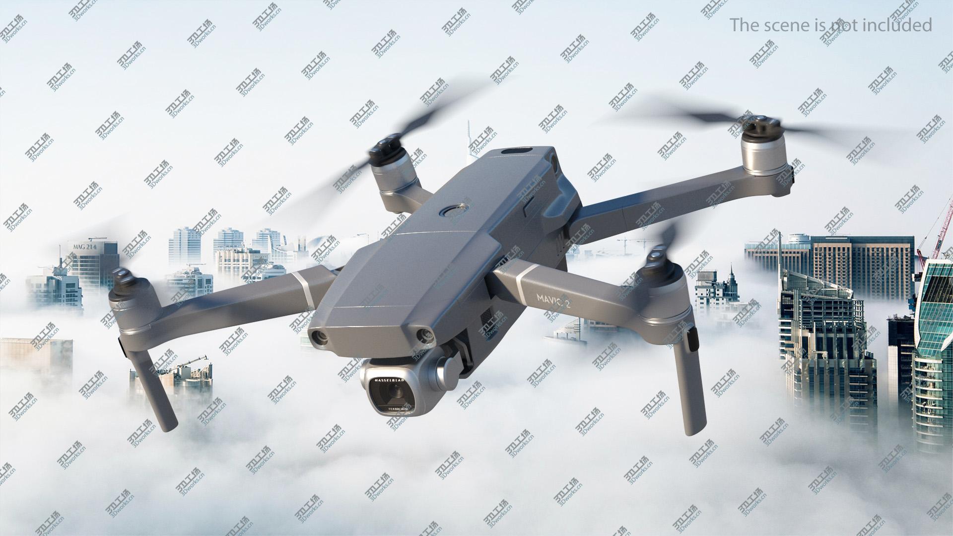 images/goods_img/2021040164/DJI Mavic 2 Pro Quadcopter with 4K Hasselblad Camera 3D model/4.jpg